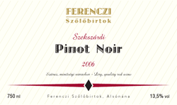 Szekszárdi Pinot Noir (2006)